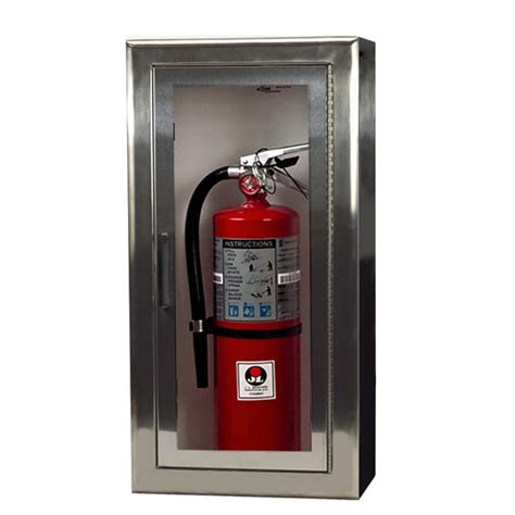 fire extinguisher stainless steel cabinets|fire extinguisher cabinet with lock.